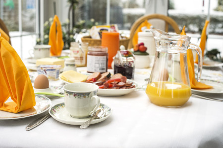 Frühstück möglich in allen Ferienwohnungen Ottendorf